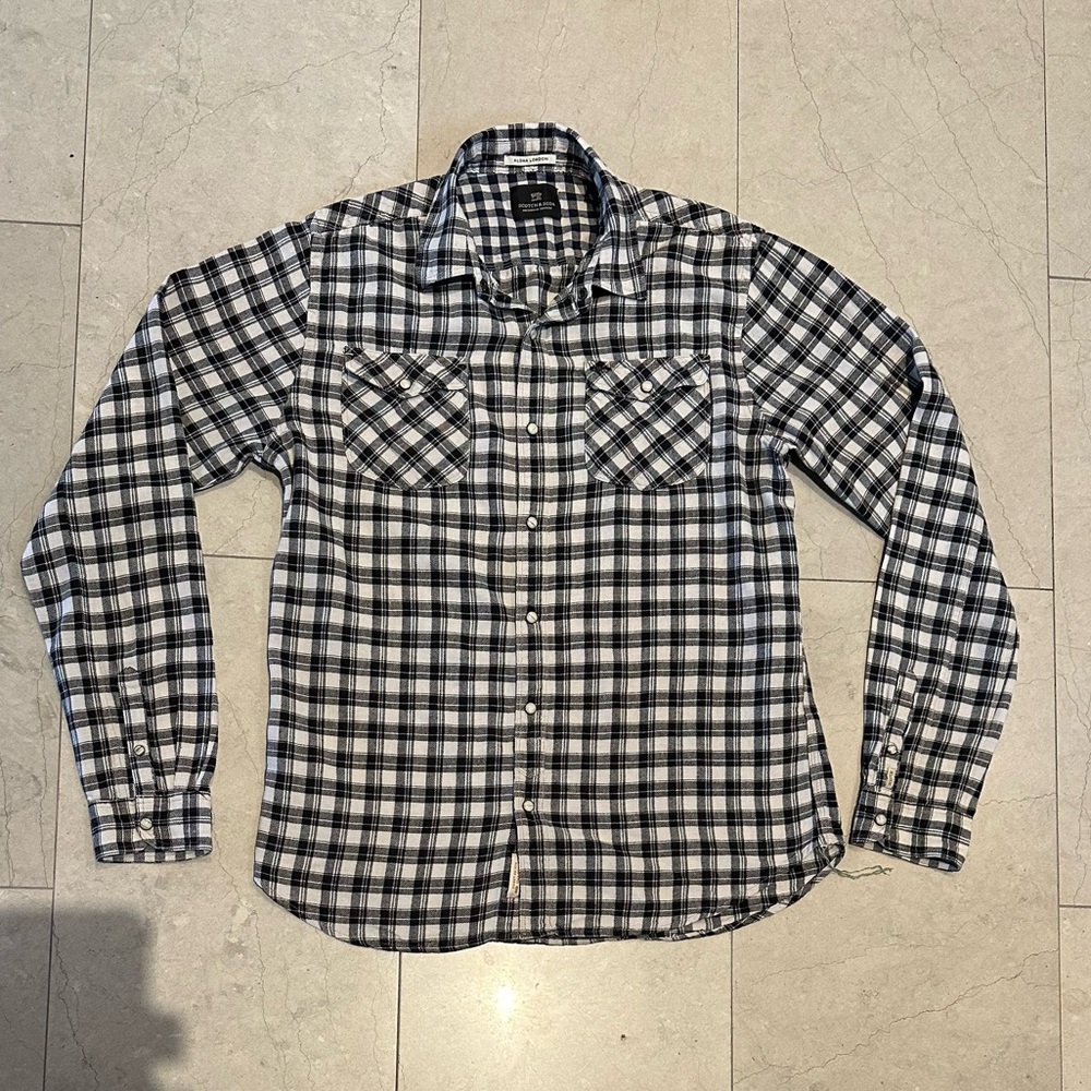 Scotch & Soda Plaid Shirt